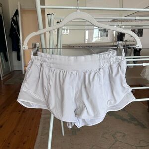 Women's Classic White Athletic Shorts